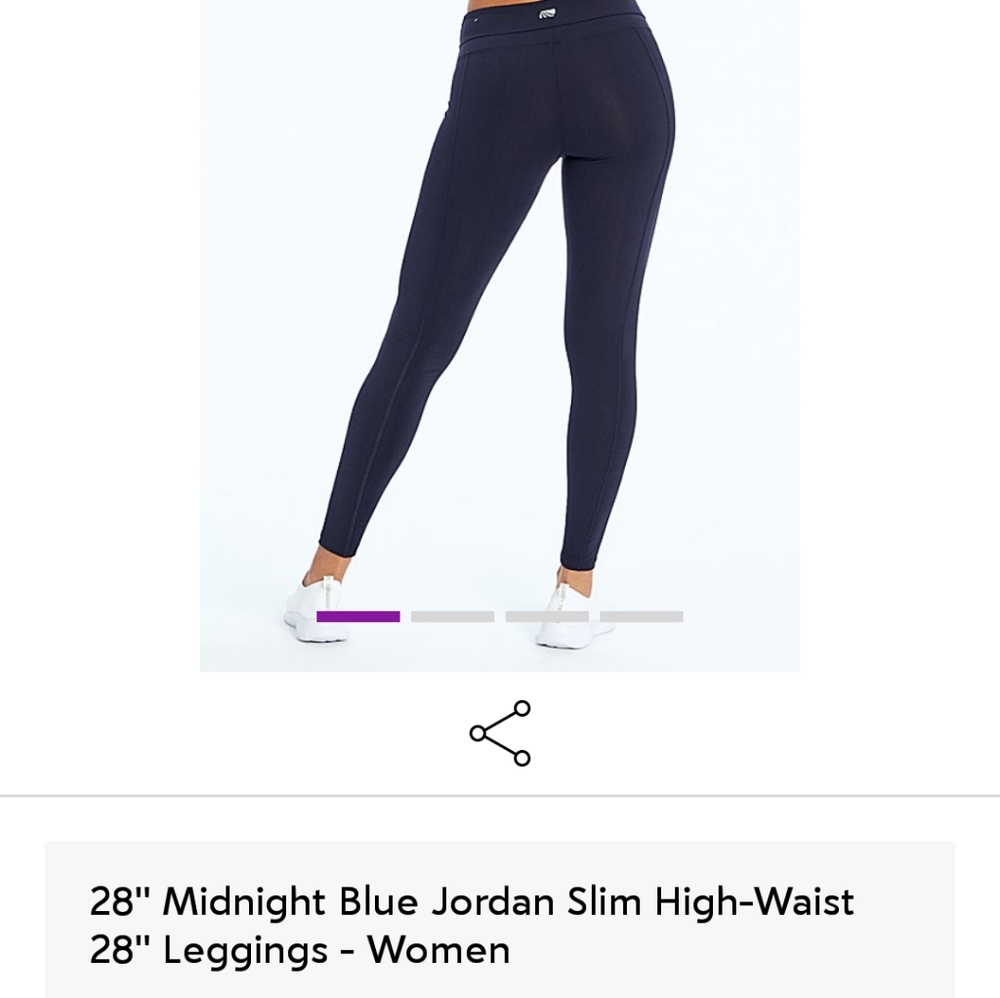 Marika High-Waist Leggings - Midnight Blue